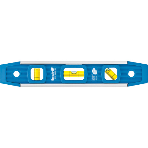 Torpedo Level, 9" L, Aluminum, 3 Vials, Magnetic Cantin et fils