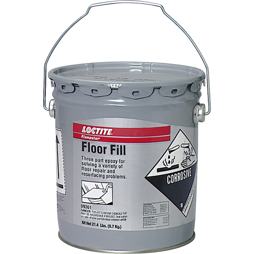 Produit de remplissage pour plancher Fixmaster, Trousse, Gris Cantin et fils