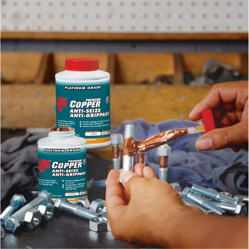 Copper Anti-Seize, 1 lbs., Bottle, 1800°F (982°C) Max Temp. Cantin et fils