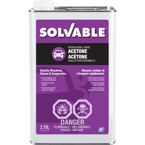 Acetone, 3.78 L Cantin et fils