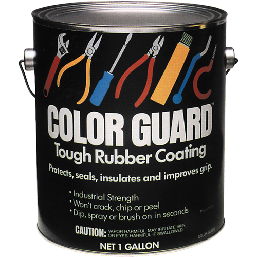 Color Guard Tough Rubber Coating, Red, Gallon Cantin et fils
