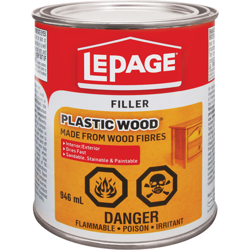Bouche-trous Plastic Wood, 946 ml Cantin et fils