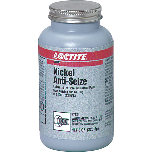Nickel Grade Anti-Seize, Brush Top Can, 2400°F (1315°C) Max. Temp. Cantin et fils