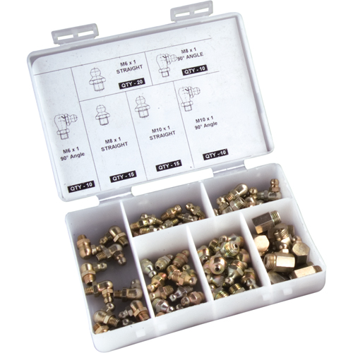 80-Piece Grease Fitting Set Cantin et fils