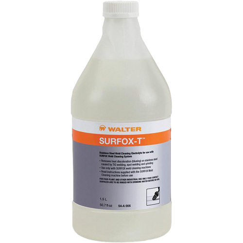 SURFOX-T Weld Cleaner, 1.5 L, Bottle Cantin et fils