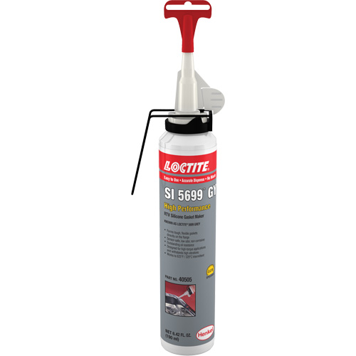 5699 RTV Silicone Gasket Maker, Tube, Grey Cantin et fils
