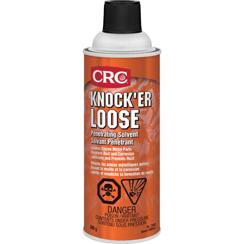 Solvant p&eacute;n&eacute;trant Knock'er Loose, Canette a&eacute;rosol, 16 oz Cantin et fils