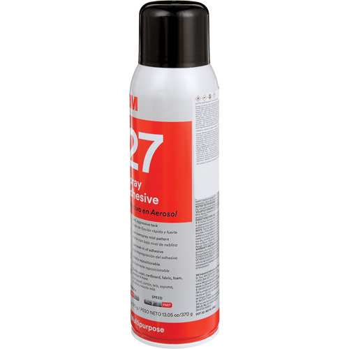 27 Multi-Purpose Spray Adhesive, Clear, Aerosol Can Cantin et fils