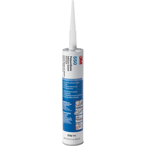 Polyurethane Adhesive Sealant, 310 ml, Grey Cantin et fils