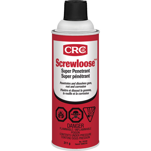 Super p&eacute;n&eacute;trant Screwloose, Canette a&eacute;rosol, 312 g Cantin et fils