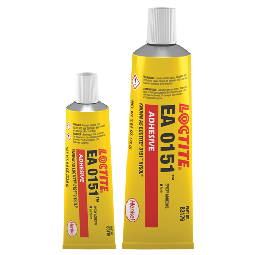 EA 0151 Adhesive, 3.3 oz., Kit, Two-Part, Clear Cantin et fils