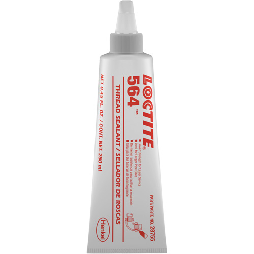 564 Thread Sealant, Tube, 250 ml, -54° C - 149° C/-65° F - 300° F Cantin et fils