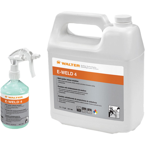 &eacute;mulsion anti-&eacute;claboussures de soudure E-Weld 4, Cruche Cantin et fils