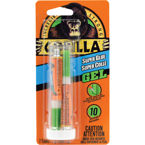 Colle cyanoacrylate en gel, 2 x 3 g, Tube, Transparent Cantin et fils