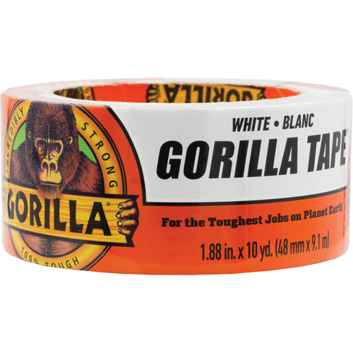 Duct Tape, 17 mils, White, 48 mm (2") x 9.14 m (30') Cantin et fils