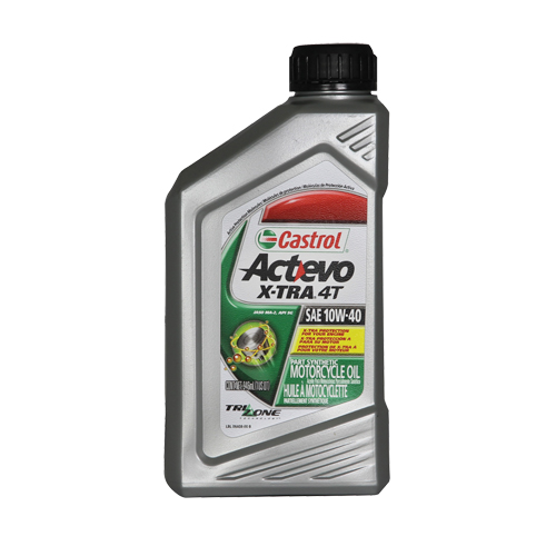 ACTEVO&reg; 4T 10W40 Motorcycle Oil, 946 ml, Bottle Cantin et fils