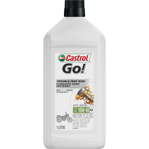 GRANDPRIX&reg; 4 STROKE 10W40 Motorcycle Oil, 1 L, Bottle Cantin et fils