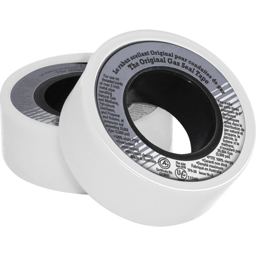 Ruban d'&eacute;tanch&eacute;it&eacute; pour filet en PTFE, 480" lo x 3/4" la, Blanc Cantin et fils