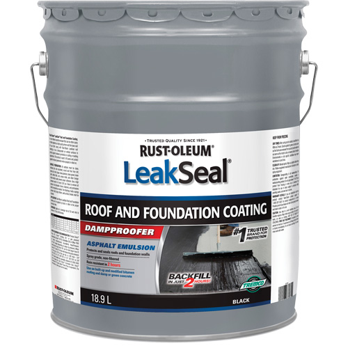 Rev&ecirc;tement de plancher et fondation LeakSeal Cantin et fils