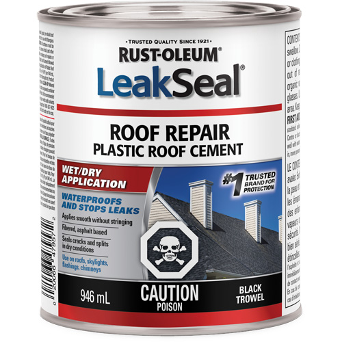 Produit de r&eacute;paration de toit sec/humide LeakSeal Cantin et fils