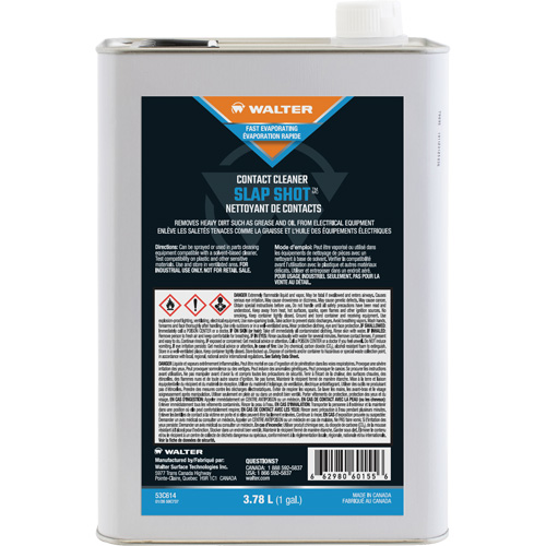 SLAP SHOT Contact Cleaner, Jug Cantin et fils