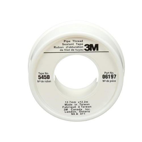Ruban scellant &agrave; joints Scotch, 480" lo x 1/2" la, Blanc Cantin et fils