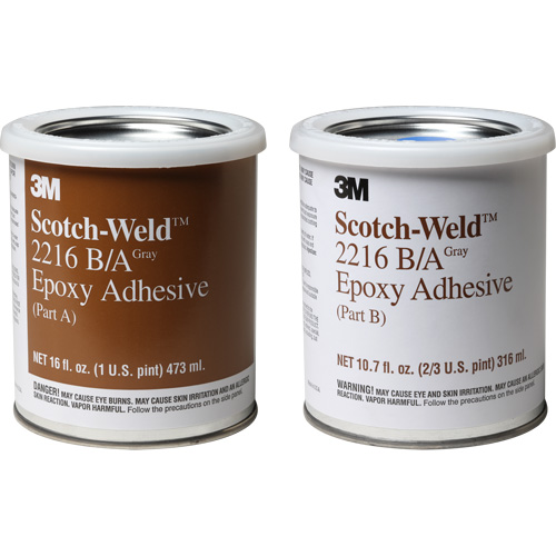 Scotch-Weld Adhesive, 32 fl. oz., Kit, Two-Part, Grey Cantin et fils