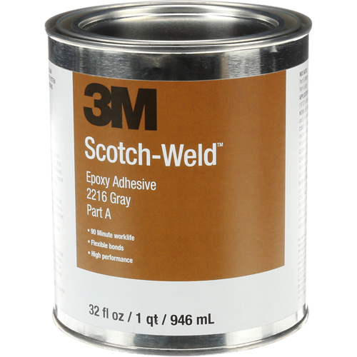 Scotch-Weld Adhesive, 32 fl. oz., Kit, Two-Part, Grey Cantin et fils