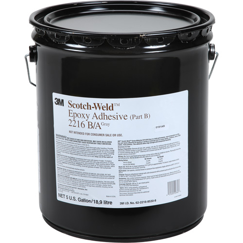 Scotch-Weld Adhesive, 5 gal., Pail, Two-Part, Grey Cantin et fils