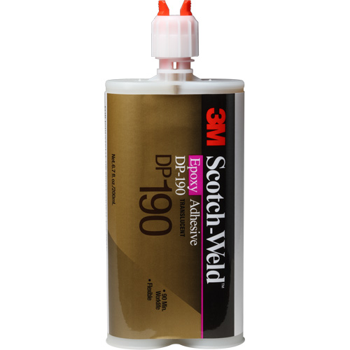 Scotch-Weld Adhesive, 200 ml, Cartridge, Two-Part, Translucent Cantin et fils