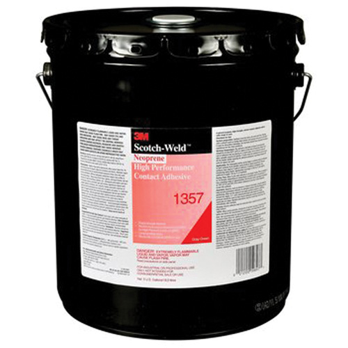 Neoprene High-Performance Contact Adhesive, Drum, 5 gal., Green Cantin et fils
