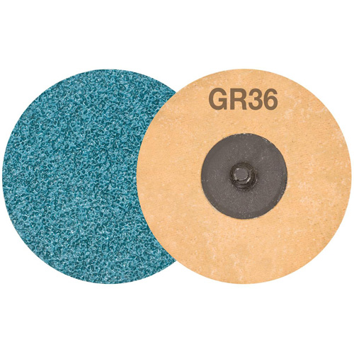 Disque de ponçage TWIST TOPCUT, 3" dia., Grain 36, Zirconium Cantin et fils