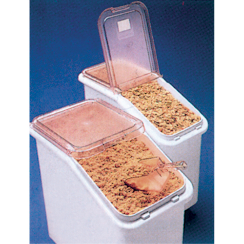 Mobile Ingredient Bins with Sliding Lid, 3.5 cu. ft. Capacity, 28" H x 15-1/2" W x 29-1/2" D Cantin et fils