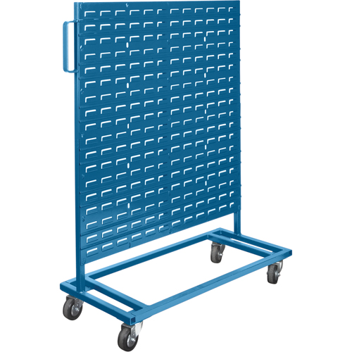 Supports mobiles pour contenants - &agrave; un c&ocirc;t&eacute;, &agrave; un c&ocirc;t&eacute;, 36" la x 16" p x 46-1/2" h Cantin et fils