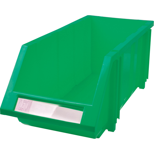 Bac empilable & &agrave; suspendre, 7-7/8" la, 7" h x 17-11/16" p, Vert Cantin et fils