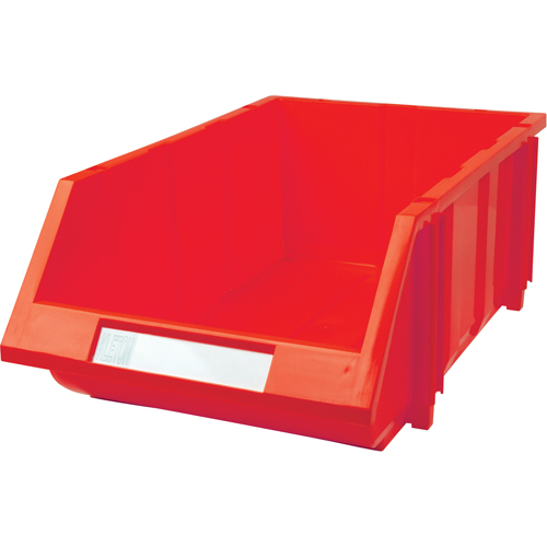 Stack & Hang Bin, 11-13/16" W x 7" H x 17-11/16" D, Red Cantin et fils