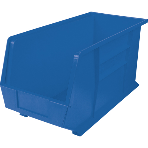 Ultra Stack & Hang Bin, 8-1/4" W x 9" H x 18" D, Blue Cantin et fils