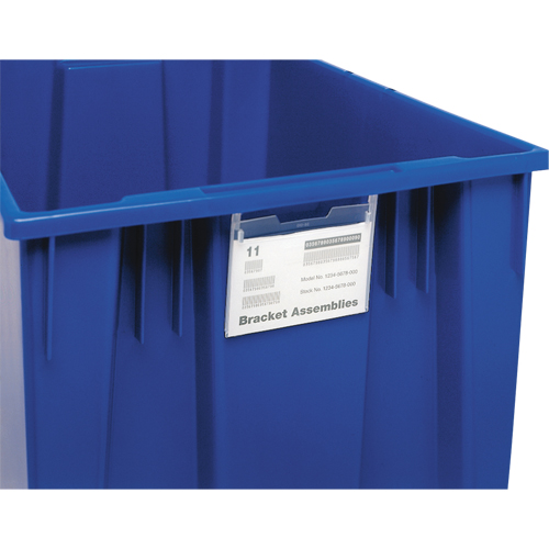 Support d'&eacute;tiquette pour contenant Stack & Nest Cantin et fils