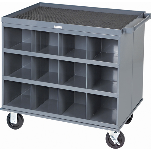 Postes/chariots de travail robustes &agrave; 2 c&ocirc;t&eacute;s, 1000 lb Capacit&eacute;, 34" x la, 32" x ha, 24" p, Enti&egrave;rement soud&eacute; Cantin et fils