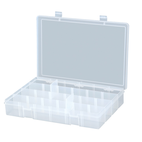 Compact Compartment Cases, 13.125" W x 2.3125" D x 9" H, 24 Compartments Cantin et fils