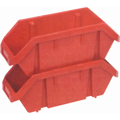 Boîtes &agrave; ramassage rapide "Quick Pick", 5" x 6,625" x 12,5", Rouge Cantin et fils