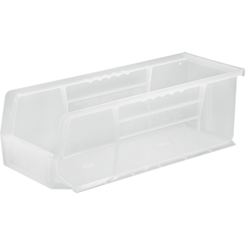 Clear-View Ultra Stack & Hang Bin, 5-1/2" W x 5" H x 14-3/4" D, Clear Cantin et fils
