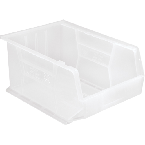 Clear-View Ultra Stack & Hang Bin, 11" W x 8" H x 16" D, Clear Cantin et fils