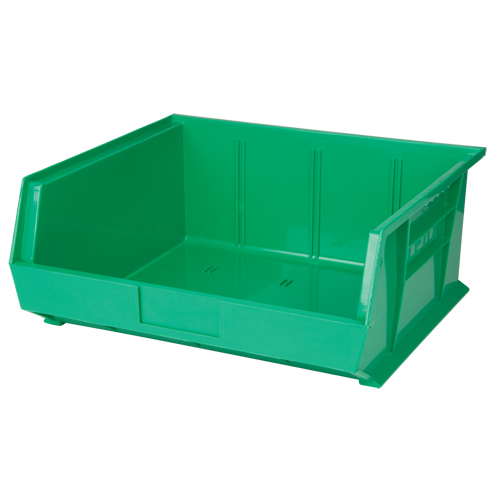 Bac empilable & &agrave; suspendre, 16-1/2" la, 7" h x 14-3/4" p, Vert Cantin et fils