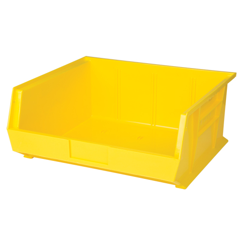 Stack & Hang Bin, 16-1/2" W x 7" H x 14-3/4" D, Yellow Cantin et fils