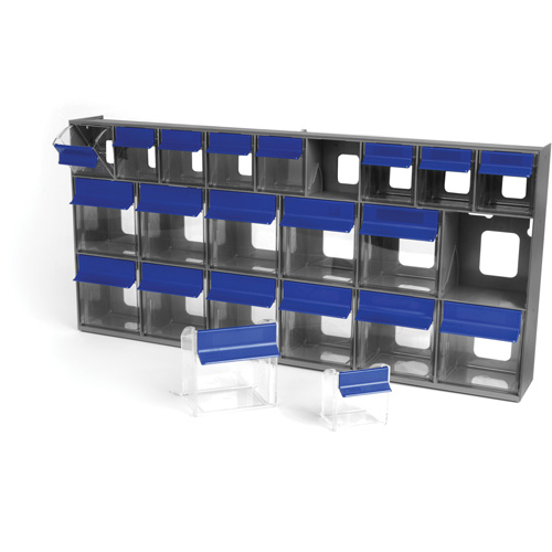 Tilt Bins Unit, 23-5/8" W x 3-5/8" D x 11-1/6" H, 21 Drawers Cantin et fils