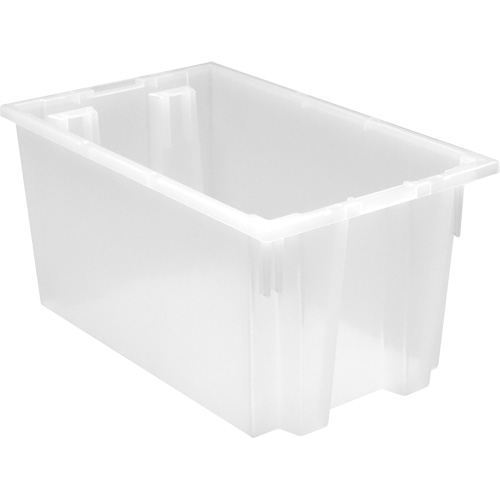 Contenant robuste Stack & Nest, 12" x 15,5" x 23,5", Transparent Cantin et fils