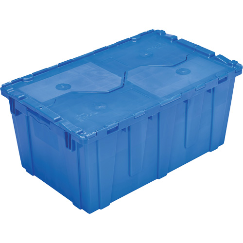 FP243C FliPak Nestable Tote, 26.9" x 16.9" x 12.1", Blue Cantin et fils