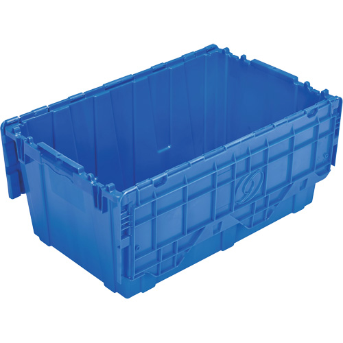 FP243C FliPak Nestable Tote, 26.9" x 16.9" x 12.1", Blue Cantin et fils