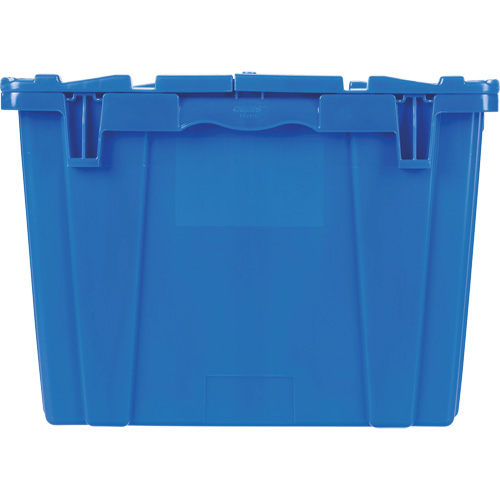 FP243C FliPak Nestable Tote, 26.9" x 16.9" x 12.1", Blue Cantin et fils